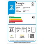Frigobar Midea Inverter 45L Bivolt Prata MDRD086FGD503