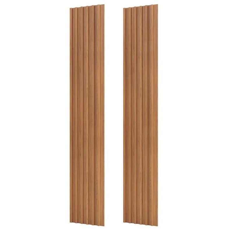 Painel Ripado Decorativo em Mdf Detalhe Ripado Fendi Dalla Costa Móveis