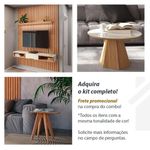 Painel Ripado Decorativo em Mdf Detalhe Ripado Fendi Dalla Costa Móveis