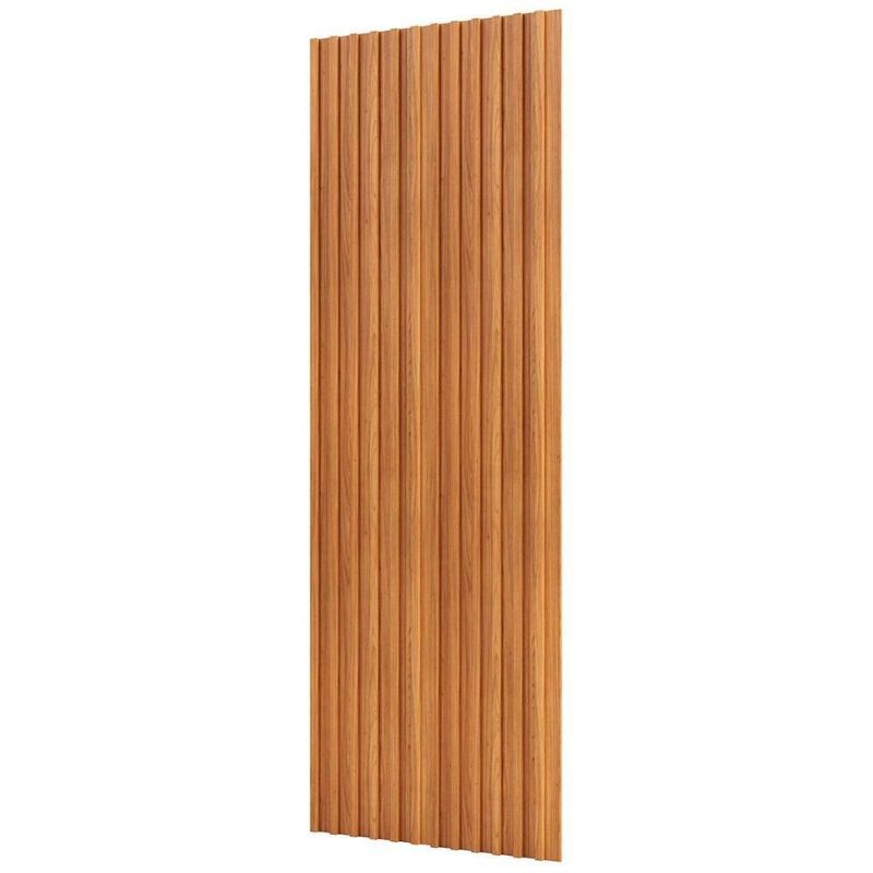 Painel Ripado Decorativo em Mdf Detalhe Ripado Fendi Dalla Costa Móveis