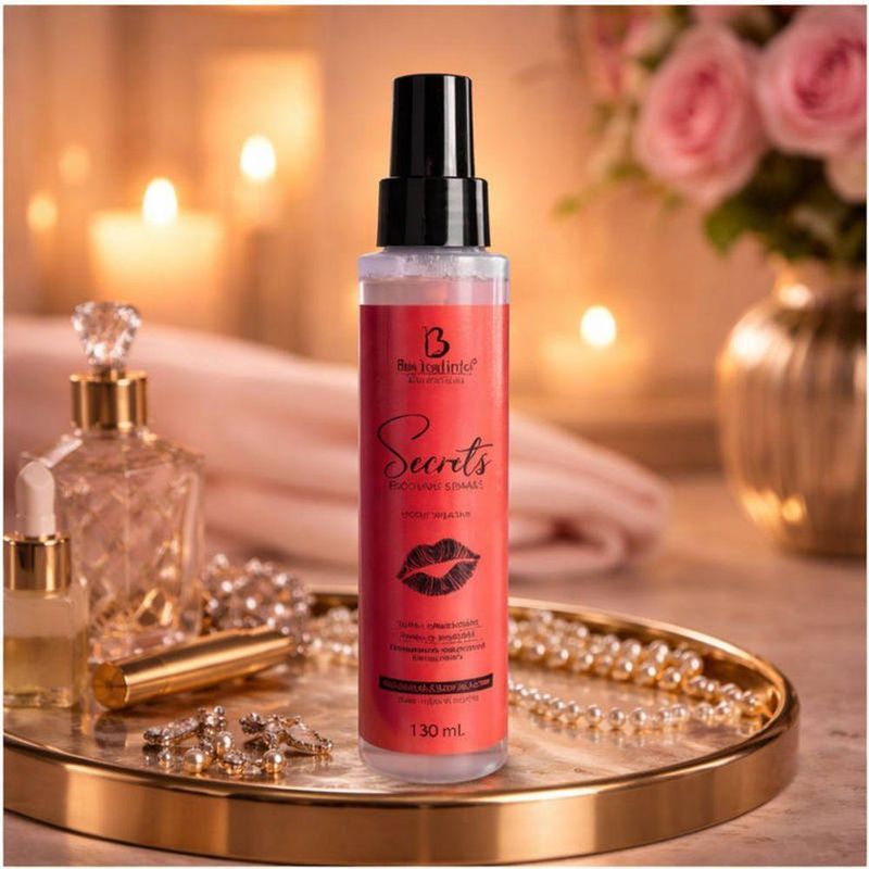 Body Splash Corporal Desodorante Colônia Secrets Frutal Amadeirado Aroma Refrescante Bio Instinto