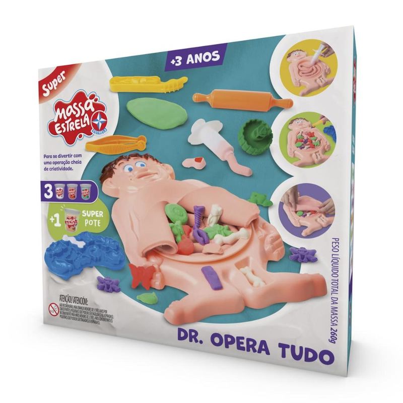 Kit massa estrela dr opera tudo
