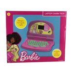 Laptop infantil educativo candide barbie charm tech bilíngue