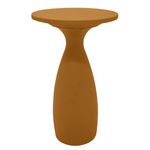 Mesa Alta Tramontina Flut Amarelo 65x111 cm em Polietileno