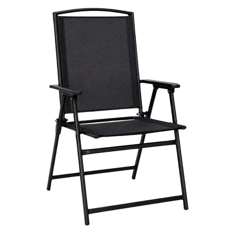 Conjunto com Mesa 4 Cadeiras e Guarda Sol 180CM Riviera para Jardim CASA LYS