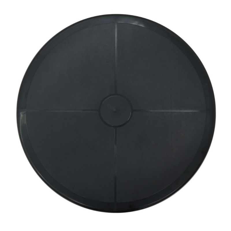 Mesa Tramontina Capri Preto 59 cm em Polipropileno