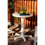 Mesa Tramontina Capri em Polipropileno Branco 59 cm