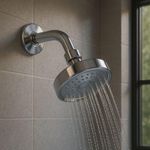 Chuveiro com Tubo Redondo Purist Cromado R14486BR-AK-CP