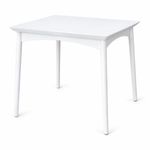 Mesa para 4 Lugares Desmontável Júpiter 70cm em Polipropileno Branco Acrilys