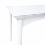 Mesa para 4 Lugares Desmontável Júpiter 70cm em Polipropileno Branco Acrilys