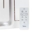 Ar Condicionado Janela Eletrônico Midea c/ Controle Remoto e Wi-Fi 10000 BTUs Frio 127V QCL108RB