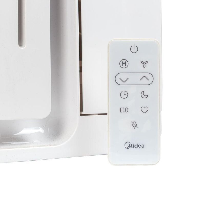 Ar Condicionado Janela Eletrônico Midea c/ Controle Remoto e Wi-Fi 10000 BTUs Frio 127V QCL108RB