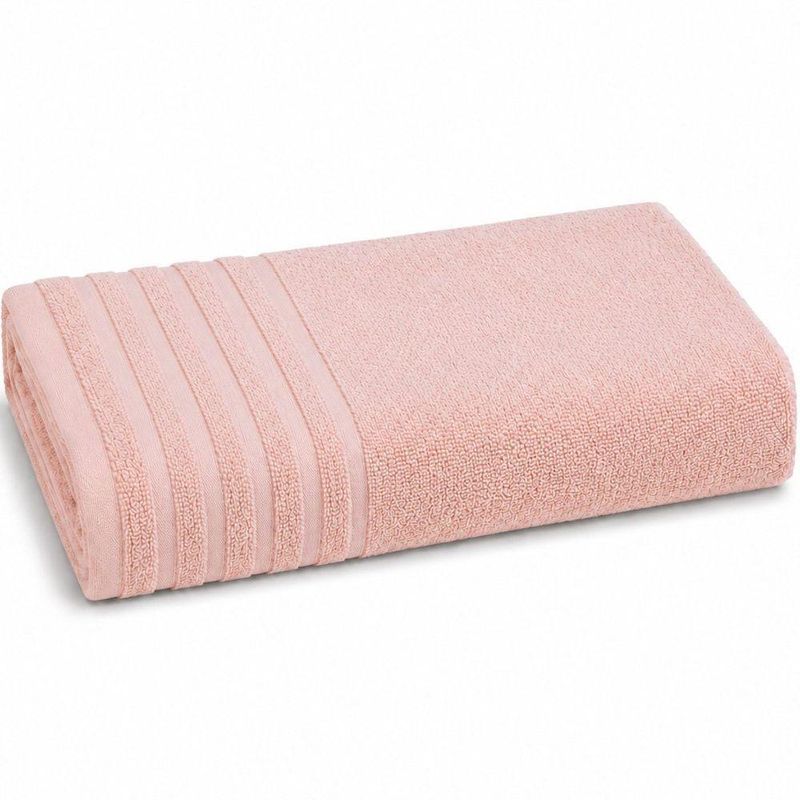 Toalha Banhão Glamour 80x150CM 100% Algodão 450g-m² Rosa Areia Tessi