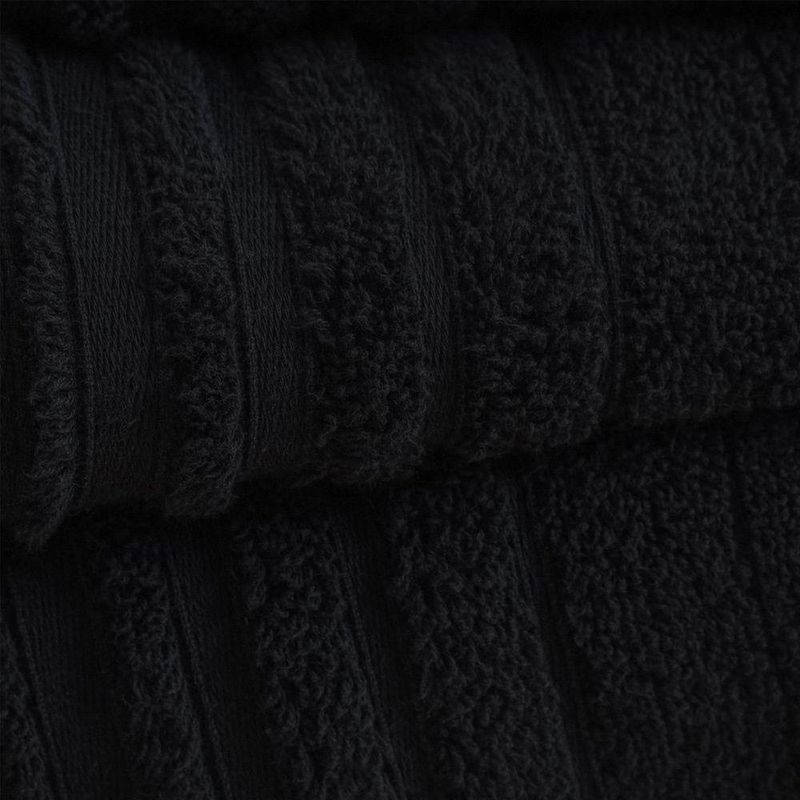 Toalha Banhão Glamour 80x150CM 100% Algodão 450g-m² Preto Tessi