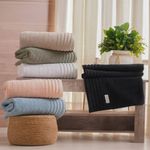 Toalha Banhão Glamour 80x150CM 100% Algodão 450g-m² Preto Tessi