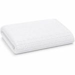 Toalha de Banho Hotelaria 70x140CM 90% Algodão 10% Poliéster Branco Bene Casa