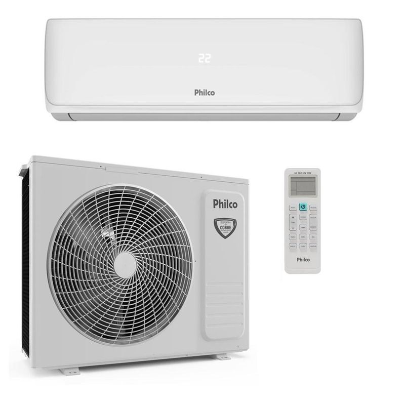 Ar Condicionado Split Hi Wall Philco 24000 BTUS Frio 220V PAC24FI Branco