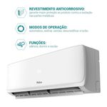 Ar Condicionado Split Hi Wall Philco 24000 BTUS Frio 220V PAC24FI Branco