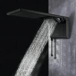 Chuveiro Elétrico com Ducha Acqua Duo Matte Black Eletrônico 7800W Preto Lorenzetti 220V