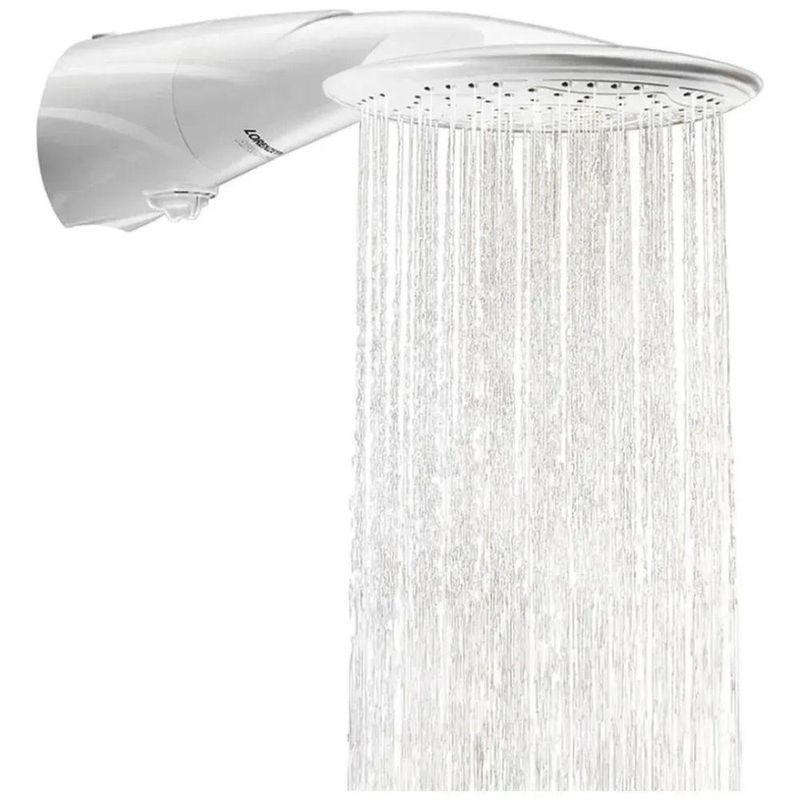 Ducha Elétrica Advance Eletr 7500W Controle Eletrônico Branco Lorenzetti