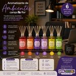 Aromatizante de Ambientes com Varetas Campo Flor Perfuma Continuamente Alfazema 250ML