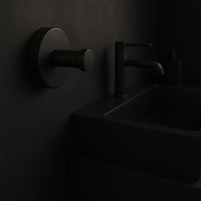 Cabide para Banheiro Elate 27290BR-BL Preto Fosco Black Matte Kohler Brasil