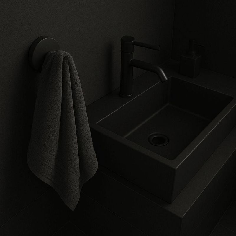 Cabide para Banheiro Elate 27290BR-BL Preto Fosco Black Matte Kohler Brasil