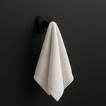 Cabide Parallel Organização de Toalhas Design Elegante Preto Kohler Brasil