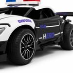 Carrinho de Controle Remoto Policia Esportivo Veloz Escala 1:22 Recarregavelusb Yeet