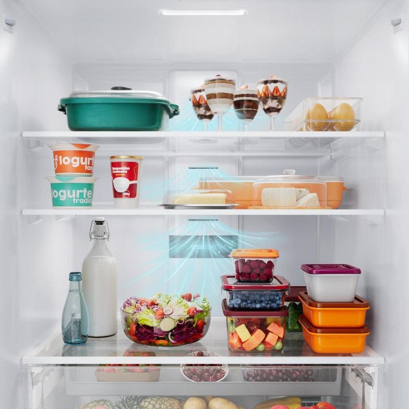 Geladeira brastemp bro85mk 559l frost free french door portas inox