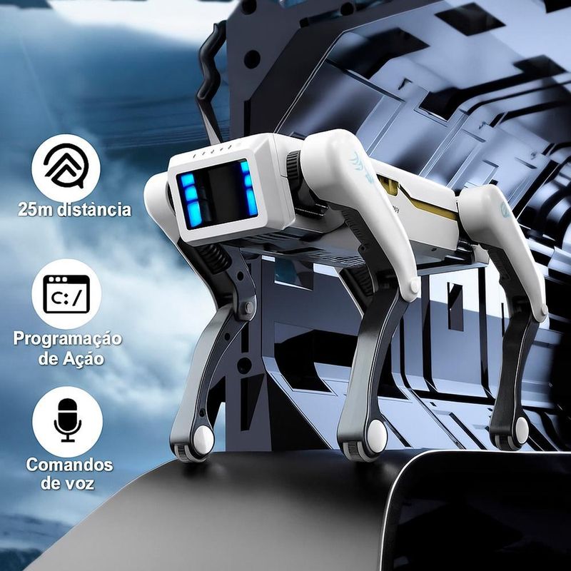 Cachorro robô inteligente smart pet dogbot