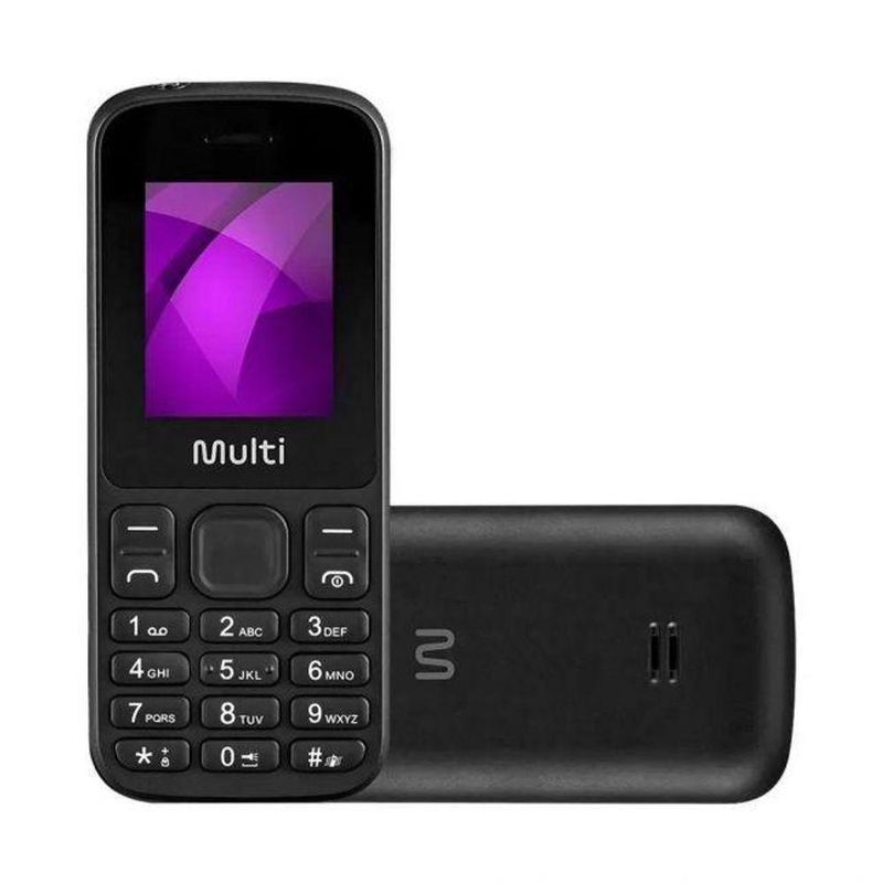 Telefone Celular Multilaser Multi Up 4G P9139 16" Preto
