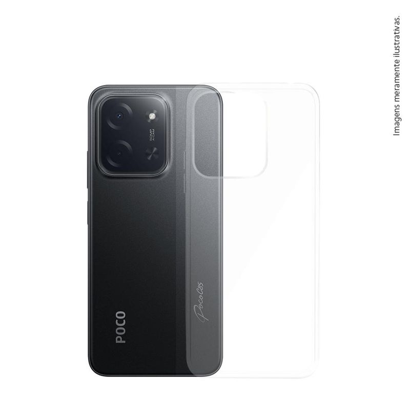 Smartphone xiaomi redmi c85 4g tela 6,9” 256gb câmera 50mp preto