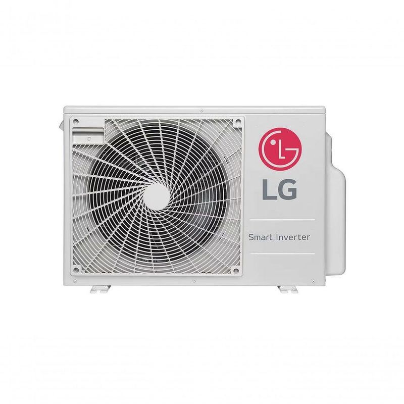 Ar Condicionado Multi Split Inverter LG 2x Evap Hiwall 12000 BTUS Quente e Frio 220V AMNW12GSJA1