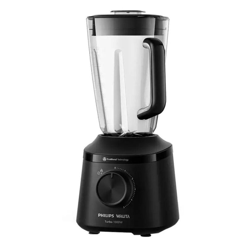Liquidificador Philips Walita HR2270-91 1000W 3L San 5 Velocidades Preto 110V