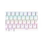 Teclado Gamer Mecânico Fortrek Gravity 100 Fullsized Switches Outemu Red Iluminação Rainbow Branco