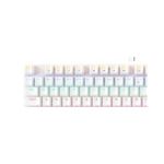 Teclado Gamer Mecânico Fortrek Gravity 100 Fullsized Switches Outemu Red Iluminação Rainbow Branco