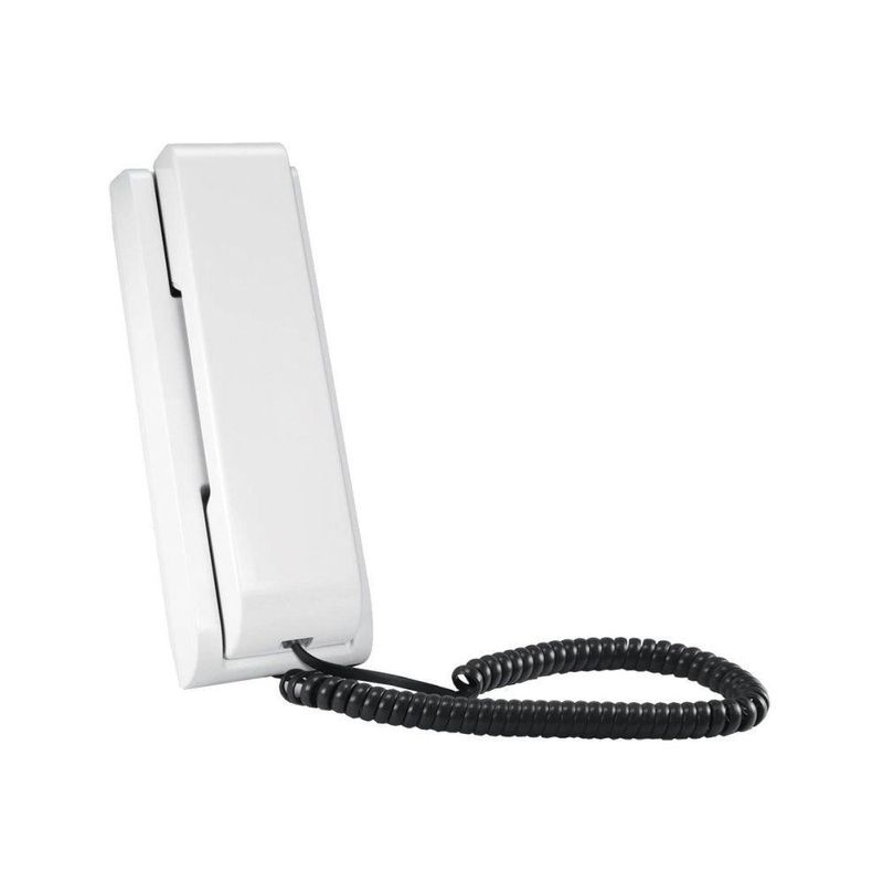 Interfone AZ-S01 Ajuste de Volume e Toque Compatível com Porteiros Residenciais Branco HDL
