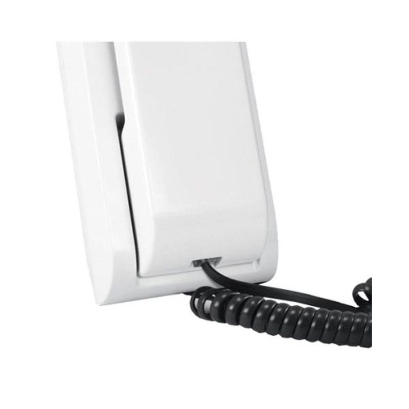 Interfone AZ-S01 Ajuste de Volume e Toque Compatível com Porteiros Residenciais Branco HDL