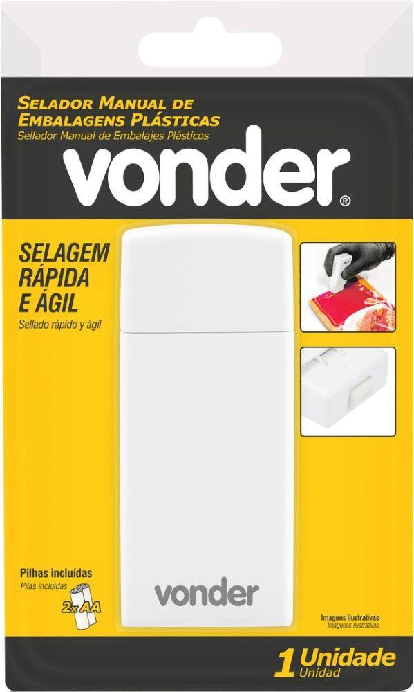 Selador manual de embalagens plásticas vonder