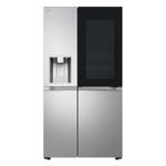 Geladeira lg side by side instaview gc-x267gl5 628l inox look inverter bivolt