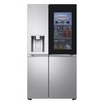 Geladeira lg side by side instaview gc-x267gl5 628l inox look inverter bivolt