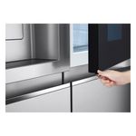 Geladeira lg side by side instaview gc-x267gl5 628l inox look inverter bivolt