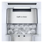Geladeira lg side by side instaview gc-x267gl5 628l inox look inverter bivolt