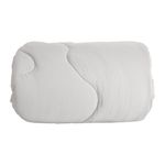 Edredom hotel saphira casal toque 300 fios branco poliéster