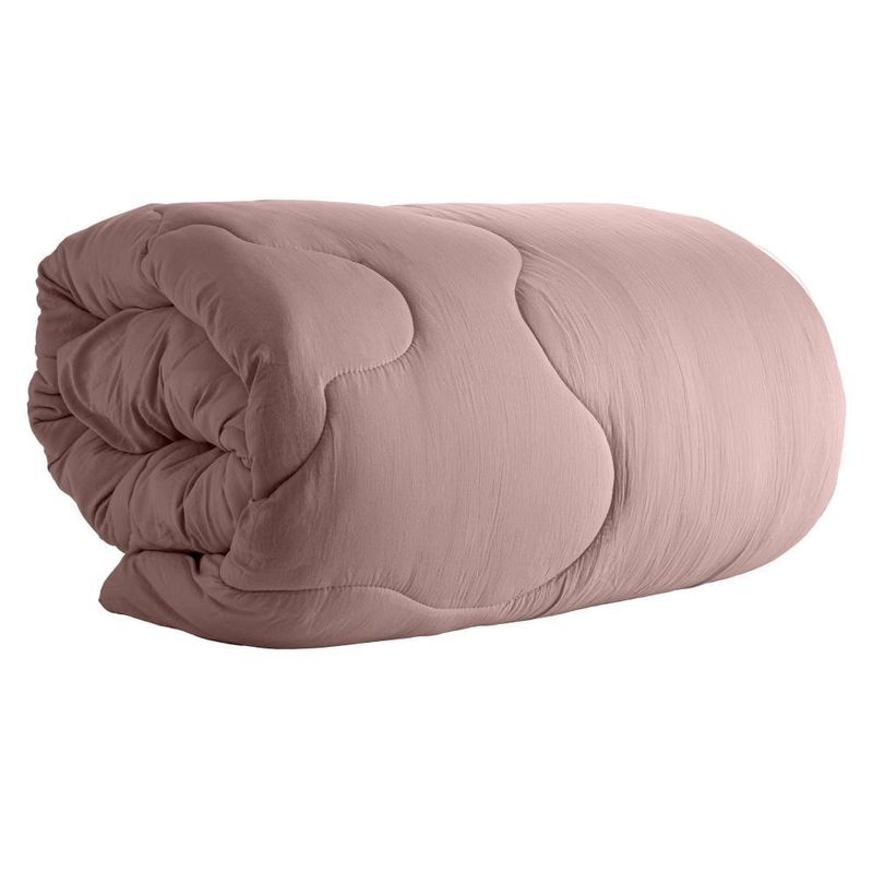 Edredom hotel saphira casal toque 300 fios rosa poliéster