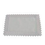 Jogo americano com 4 lugares 45 x 30 branco renda