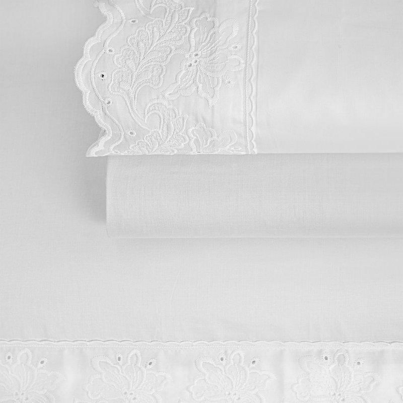 Jg lencois king la maison blank 4 pcs tro home style