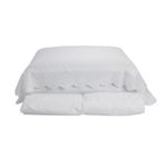 Jg lencois queen la maison blank 4 pcs tro home style