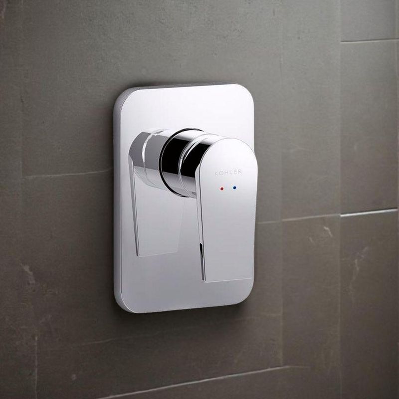 Acabamento para Chuveiro Monocomando Taut T74039BR-4-CP Cromado Kohler Brasil
